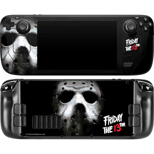 Warner Bros Friday the 13th Jason Voorhees Steam Deck Handheld Gaming Computer Skin