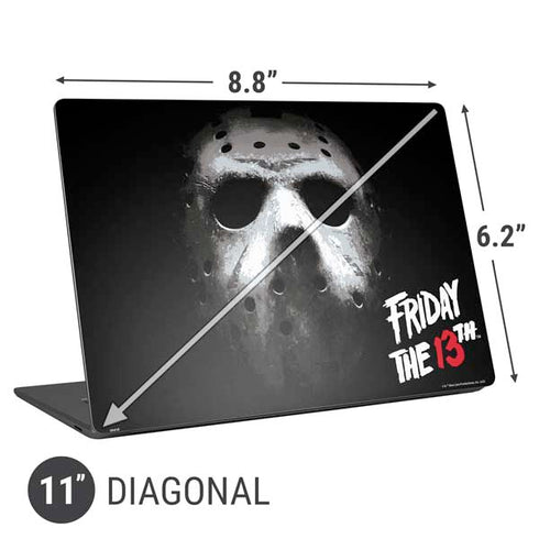Warner Bros Friday the 13th Jason Voorhees Universal Laptop 11in (8.8 x 6.2in) Skin