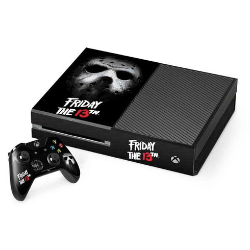Warner Bros Friday the 13th Jason Voorhees Xbox One Console and Controller Bundle Skin