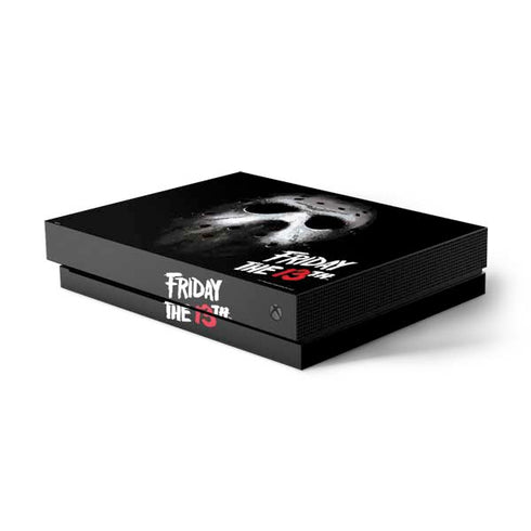 Warner Bros Friday the 13th Jason Voorhees Xbox One X Console Skin