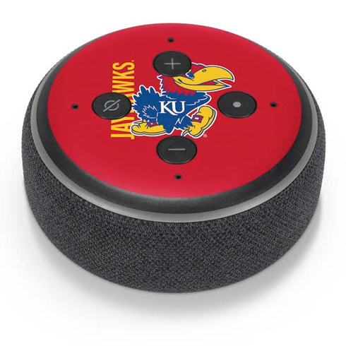 University of Kansas Jayhawks KU Amazon Echo Dot Skin