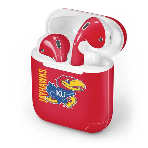 University of Kansas Jayhawks KU Apple AirPods Skin