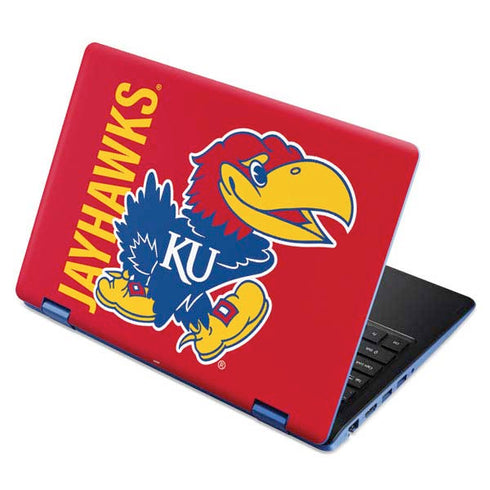 University of Kansas Jayhawks KU Aspire R11 11.6in Skin