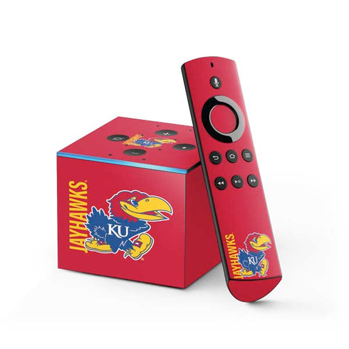 University of Kansas Jayhawks KU Fire TV Cube Skin