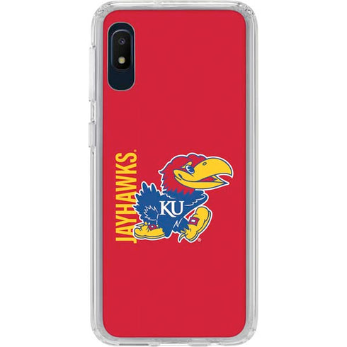University of Kansas Jayhawks KU Galaxy A10e Clear Case