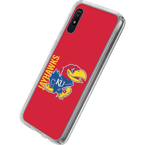 University of Kansas Jayhawks KU Galaxy A10e Clear Case