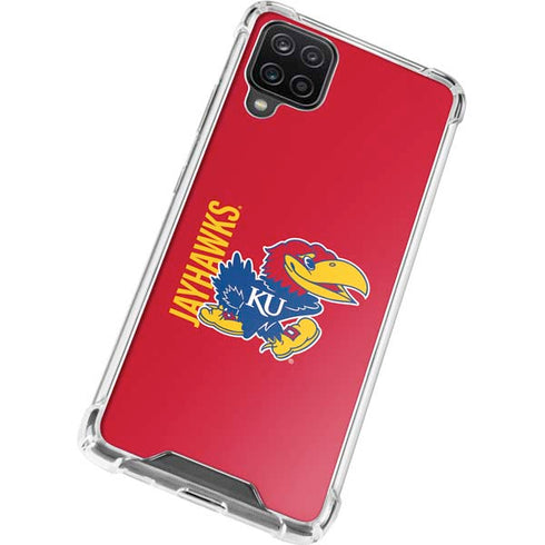 University of Kansas Jayhawks KU Galaxy A12 Clear Case