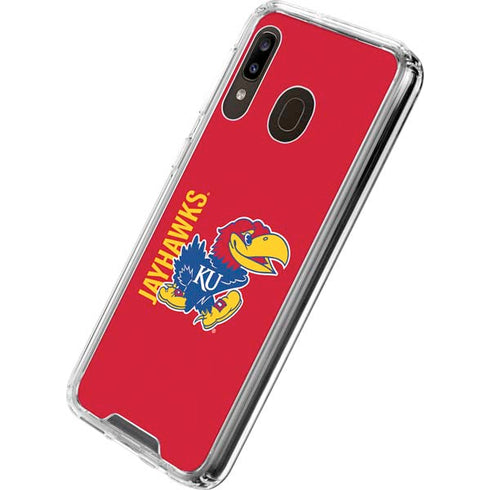 University of Kansas Jayhawks KU Galaxy A30 Clear Case