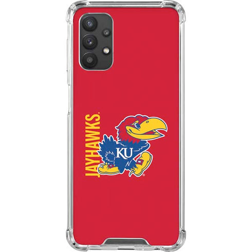 University of Kansas Jayhawks KU Galaxy A32 5G Clear Case
