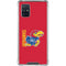 University of Kansas Jayhawks KU Galaxy A71 5G Clear Case
