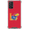 University of Kansas Jayhawks KU Galaxy A72 5G Clear Case