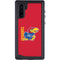 University of Kansas Jayhawks KU Galaxy Note 10 Waterproof Case