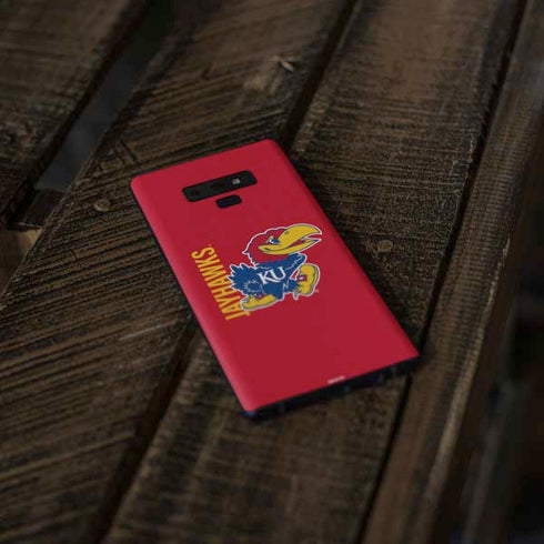 University of Kansas Jayhawks KU Galaxy Note 9 Skin