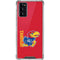 University of Kansas Jayhawks KU Galaxy Note20 5G Clear Case