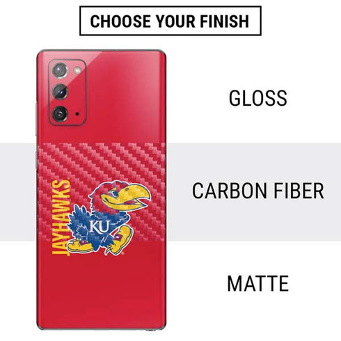 University of Kansas Jayhawks KU Galaxy Note20 5G Skin