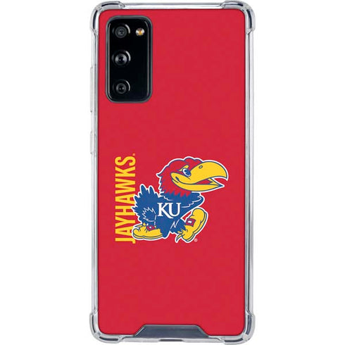 University of Kansas Jayhawks KU Galaxy S20 FE Clear Case