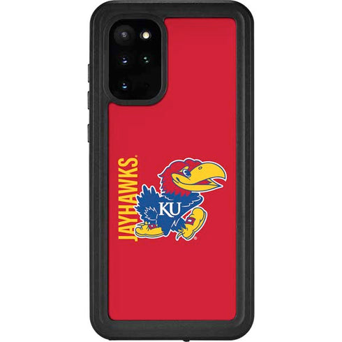 University of Kansas Jayhawks KU Galaxy S20 Plus Waterproof Case