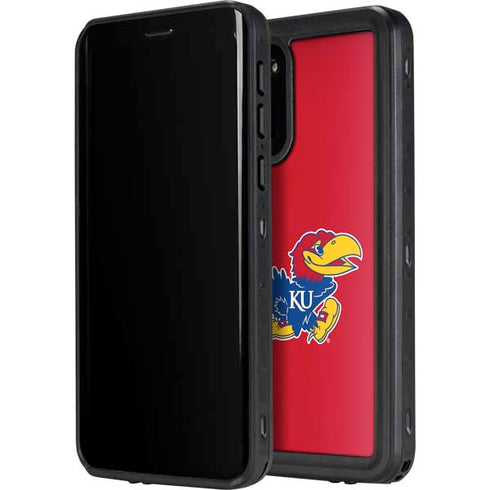 University of Kansas Jayhawks KU Galaxy S20 Plus Waterproof Case