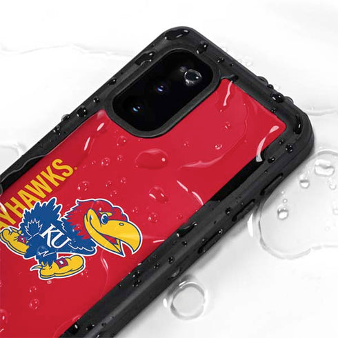 University of Kansas Jayhawks KU Galaxy S20 Waterproof Case