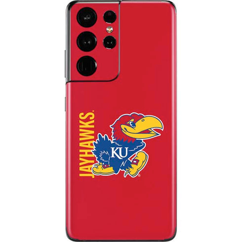 University of Kansas Jayhawks KU Galaxy S21 Ultra 5G Skin
