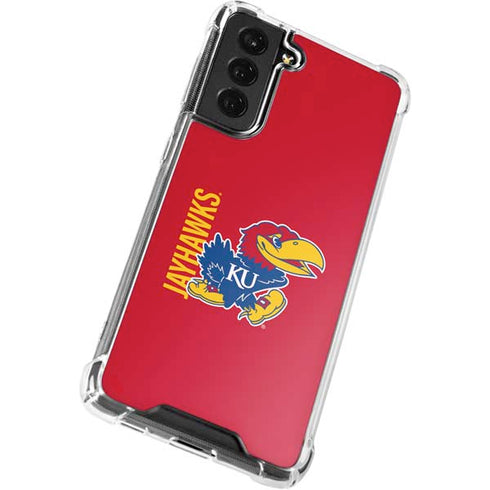 University of Kansas Jayhawks KU Galaxy S22 Plus Clear Case