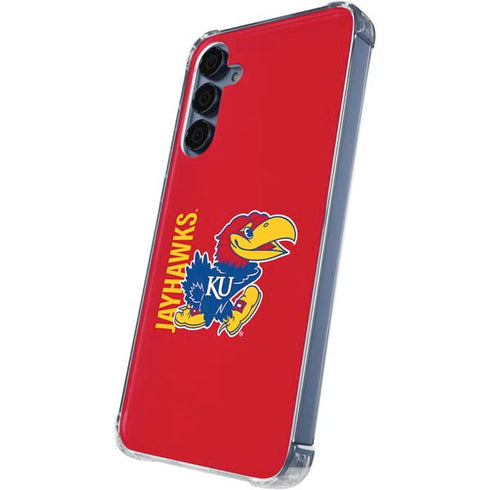 University of Kansas Jayhawks KU Galaxy S24 Clear Case