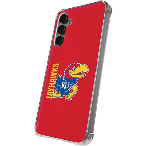 University of Kansas Jayhawks KU Galaxy S24 Plus Clear Case