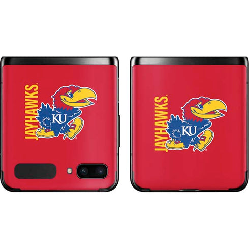 University of Kansas Jayhawks KU Galaxy Z Flip Skin