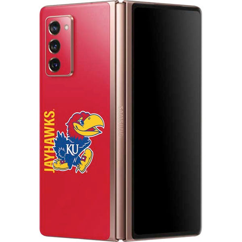 University of Kansas Jayhawks KU Galaxy Z Fold2 5G Skin