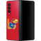 University of Kansas Jayhawks KU Galaxy Z Fold3 5G Skin