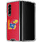 University of Kansas Jayhawks KU Galaxy Z Fold4 5G Clear Case