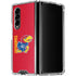 University of Kansas Jayhawks KU Galaxy Z Fold4 5G Clear Case