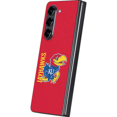 University of Kansas Jayhawks KU Galaxy Z Fold5 5G Skin