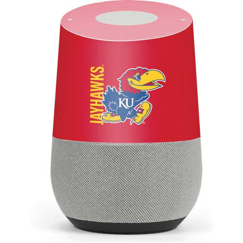 University of Kansas Jayhawks KU Google Home Skin