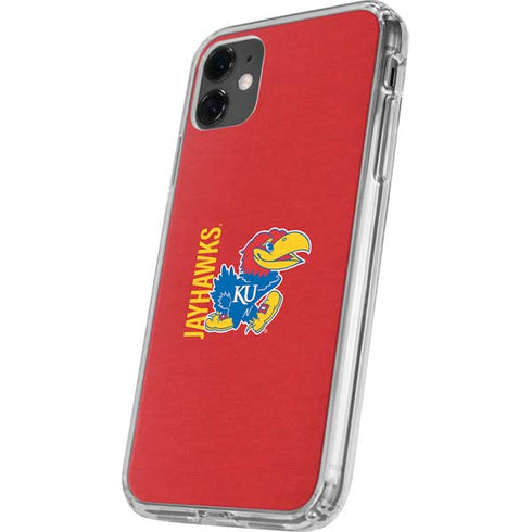 University of Kansas Jayhawks KU iPhone 11 Clear Case