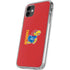 University of Kansas Jayhawks KU iPhone 11 Clear Case