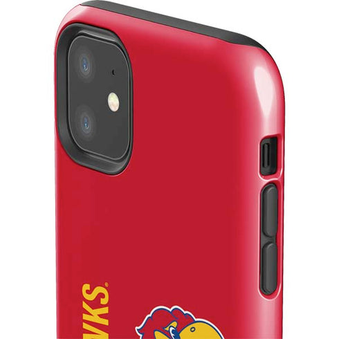 University of Kansas Jayhawks KU iPhone 11 Impact Case