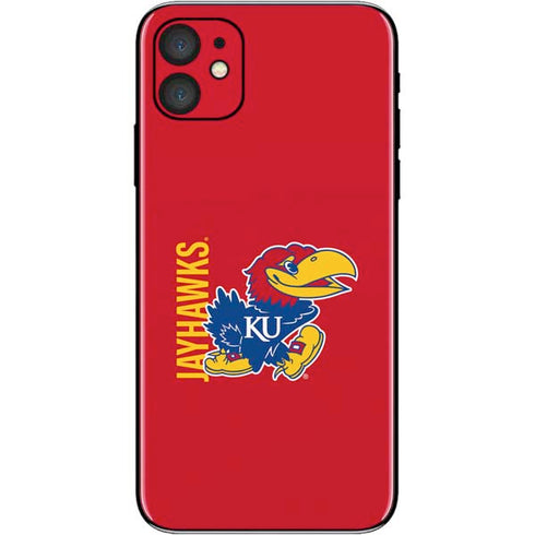 University of Kansas Jayhawks KU iPhone 11 Skin