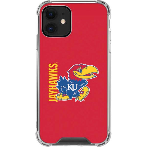 University of Kansas Jayhawks KU iPhone 12 Clear Case