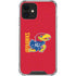 University of Kansas Jayhawks KU iPhone 12 Clear Case