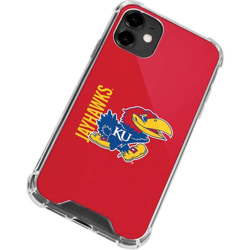 University of Kansas Jayhawks KU iPhone 12 Clear Case