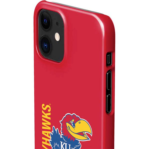 University of Kansas Jayhawks KU iPhone 12 Mini Lite Case