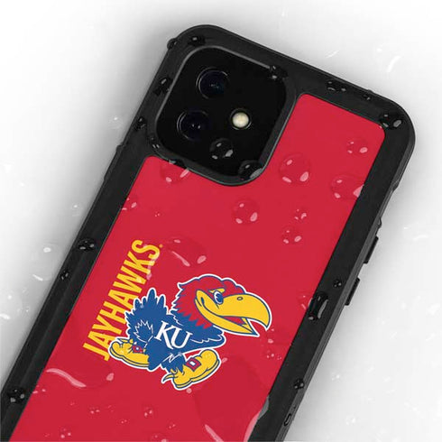 University of Kansas Jayhawks KU iPhone 12 Mini Waterproof Case