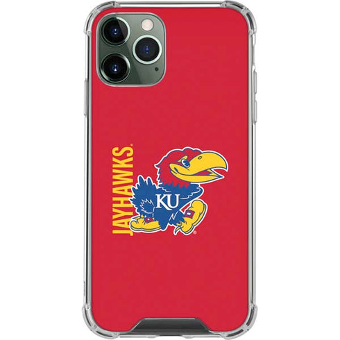 University of Kansas Jayhawks KU iPhone 12 Pro Clear Case