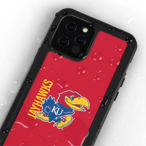 University of Kansas Jayhawks KU iPhone 12 Pro Waterproof Case