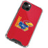 University of Kansas Jayhawks KU iPhone 13 Mini Clear Case