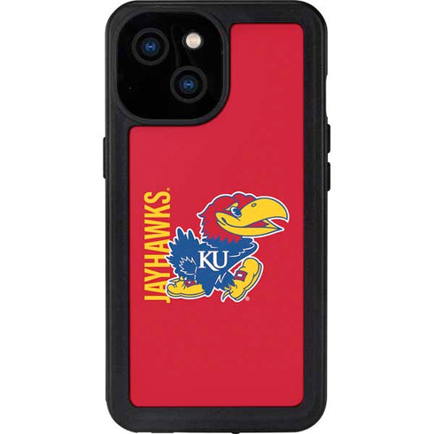 University of Kansas Jayhawks KU iPhone 13 Mini Waterproof Case