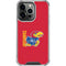 University of Kansas Jayhawks KU iPhone 13 Pro Clear Case