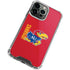 University of Kansas Jayhawks KU iPhone 13 Pro Clear Case