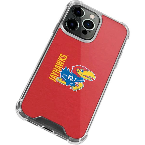 University of Kansas Jayhawks KU iPhone 13 Pro Max Clear Case